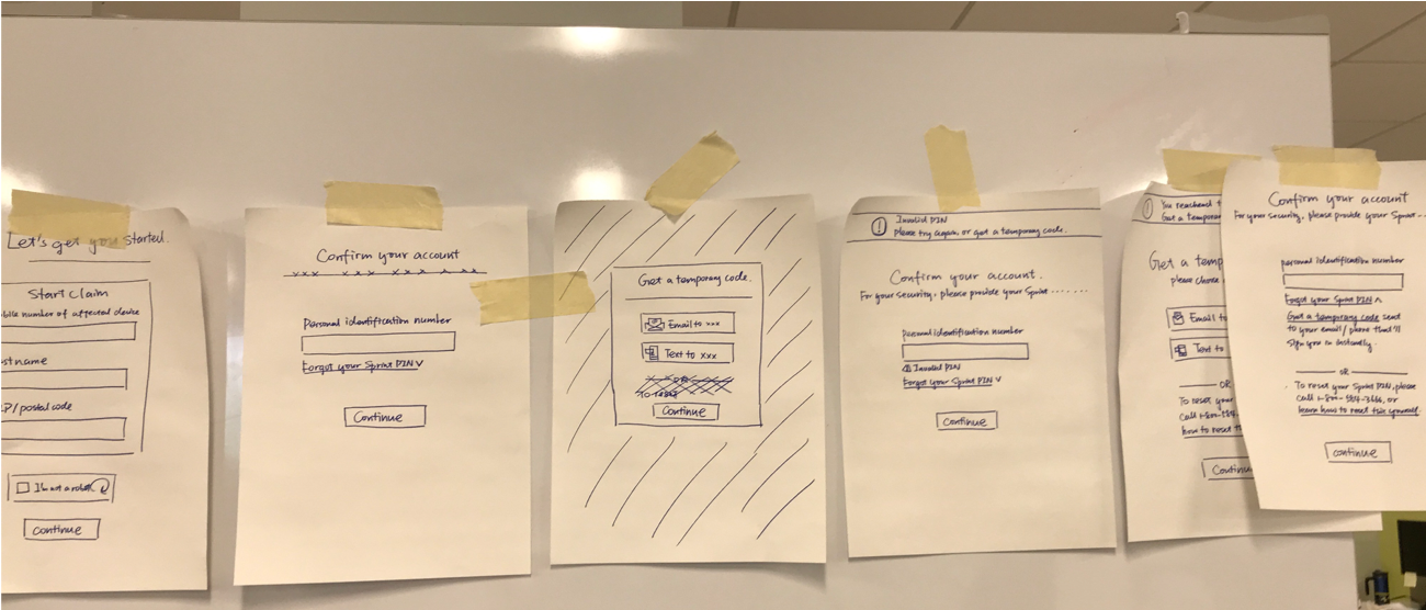 White board explorations